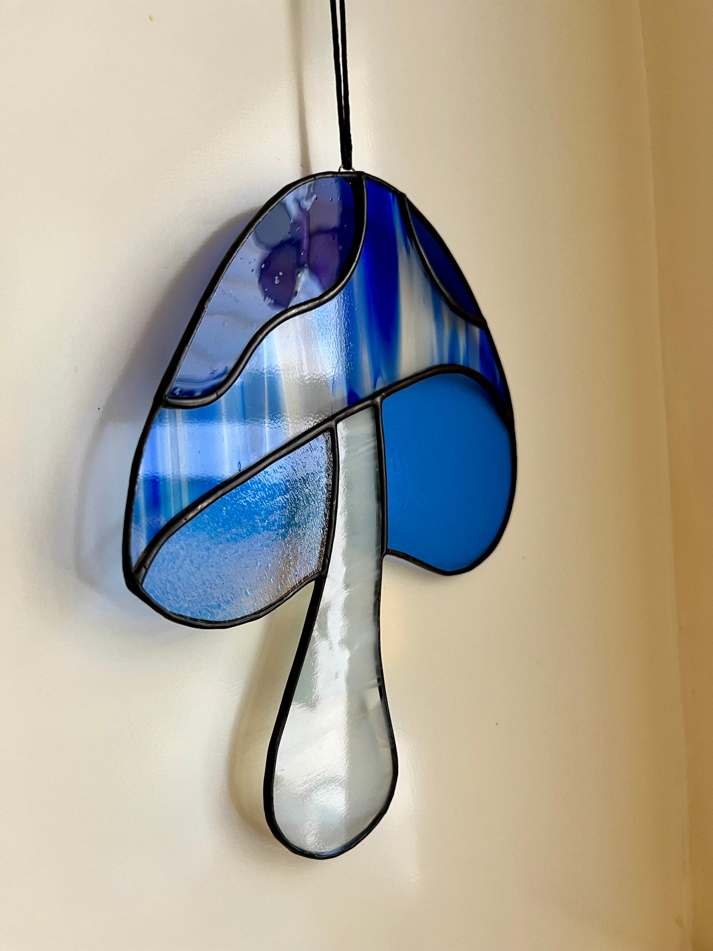 blue mushroom
