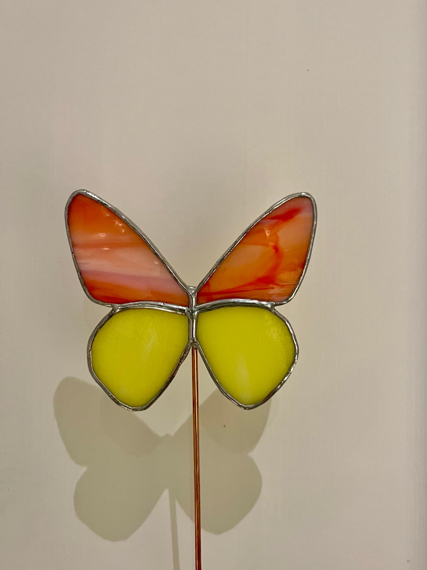 Butterfly plant stake