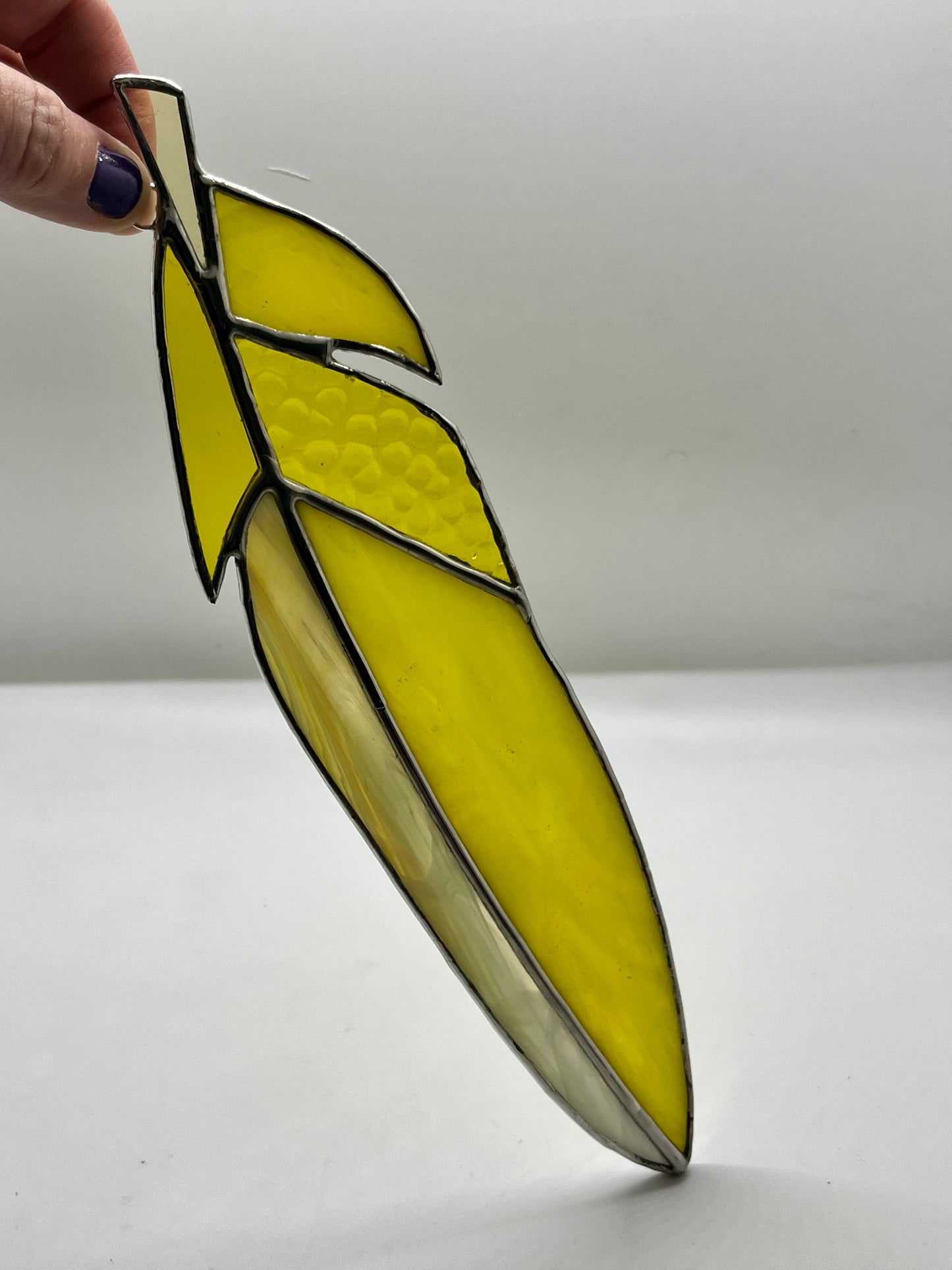 Yellow feather