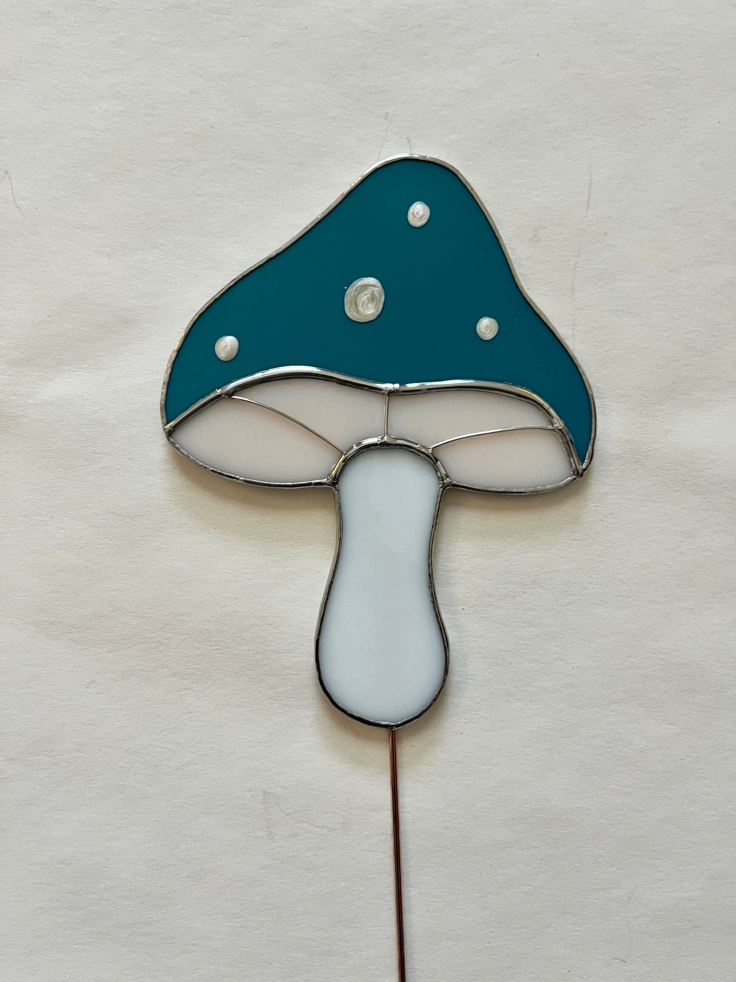 Mushroom plant stake