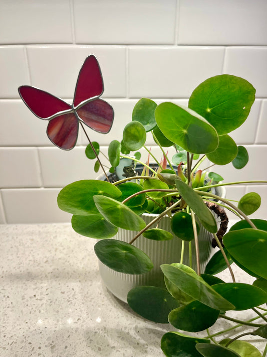 Butterfly plant stake