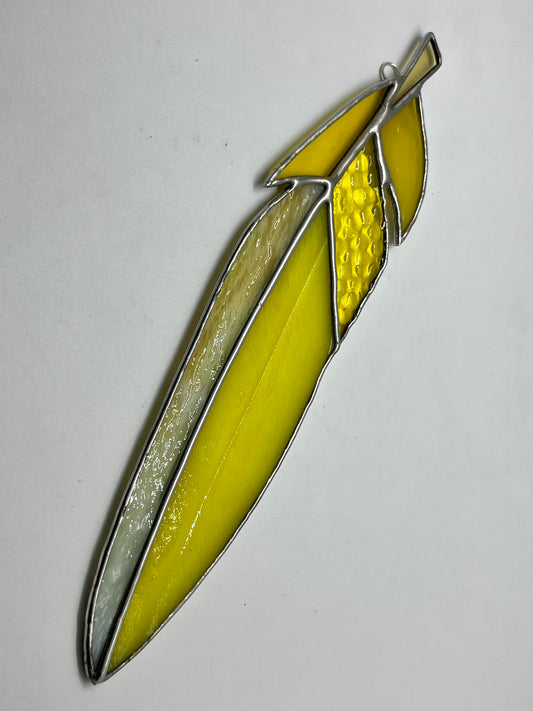 Yellow feather