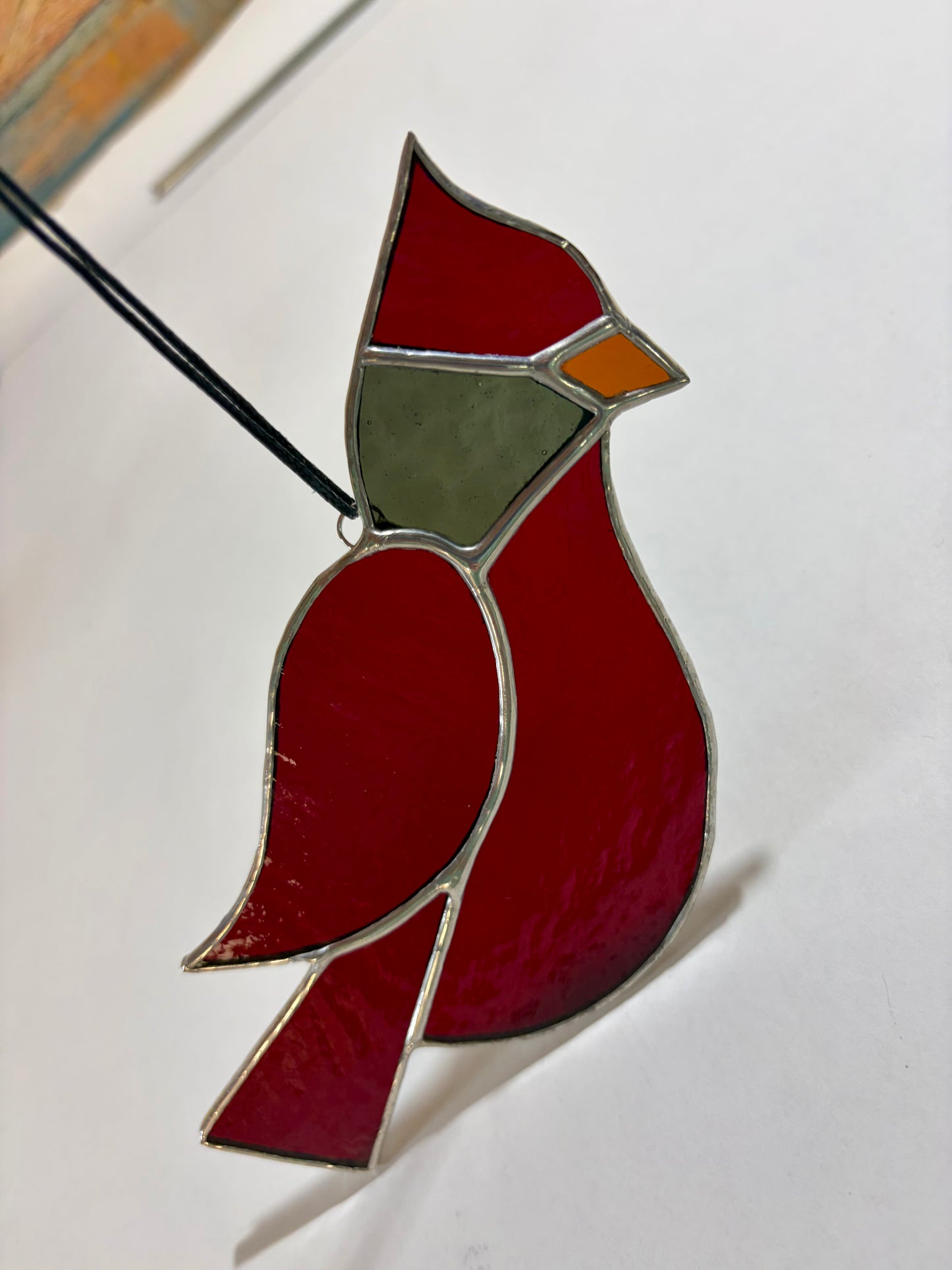 Cardinal suncatcher