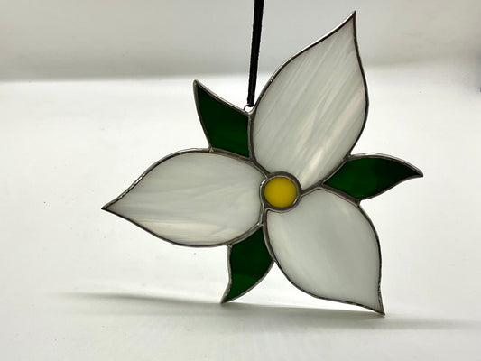 Stained glass trillium